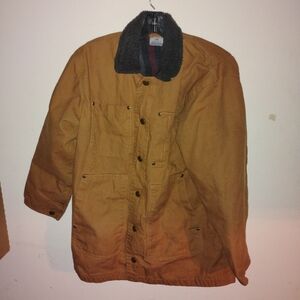 Carhartt Jacket Wool Blanket Line SZ:L Classic Rare Comfy Youth Size(14-16)Clean